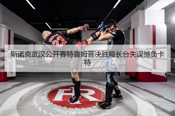 斯诺克武汉公开赛特鲁姆普决胜局长台失误憾负卡特